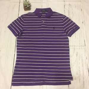 Polo Ralph Lauren Stretch Mesh Purple shirt Medium